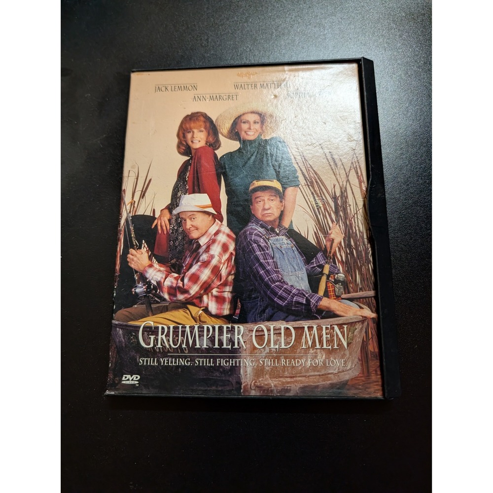 Warner Bros Grumpier Old Men DVD OS Multi Good Comedy Snap Case 1997